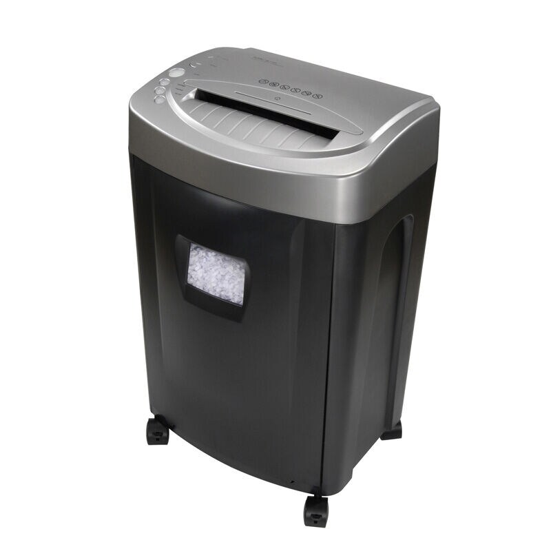 Royal Heavy Duty 14 Sheet Micro Cut Shredder with Credit Card Slot - Black, , hires