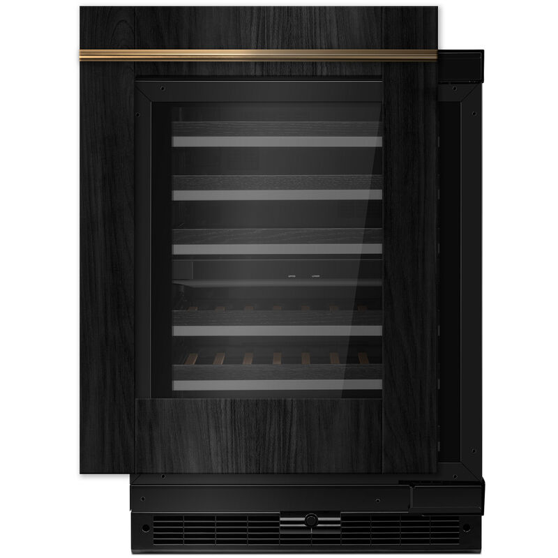 JennAir 24 in. Undercounter Wine Cooler with Wood Racks, Dual Temperature Zones & 45 Bottle Capacity - Custom Panel Ready, , hires