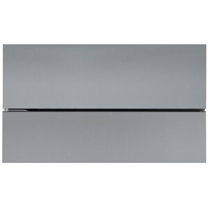 Sub-Zero Classic Series 30 in. Flush Inset Grille Panel - Stainless Steel, , hires