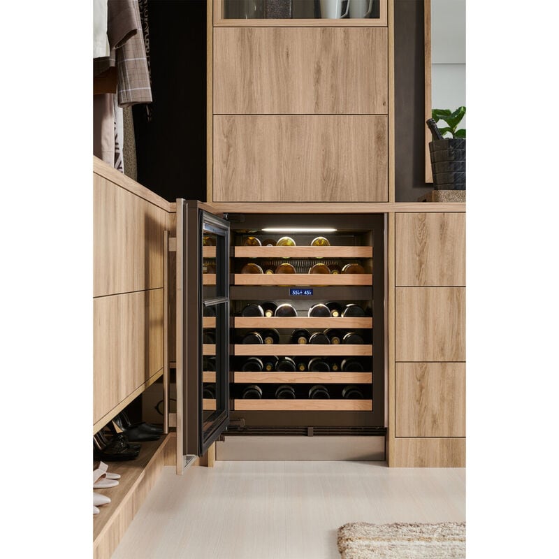 Sub-Zero Designer Series 24 in. Undercounter Smart Wine Cooler with Wood Racks, Dual Temperature Zones & 42 Bottle Capacity - Custom Panel Ready, , hires