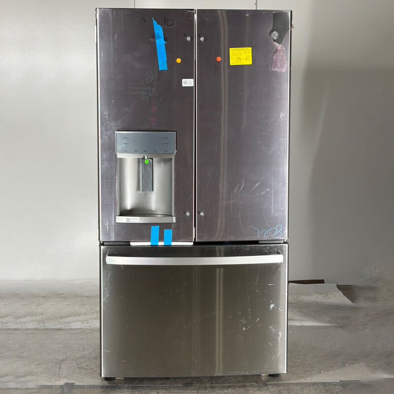 GE Profile 36 in. 27.7 cu. ft. French Door Refrigerator with Ice & Water Dispenser - Fingerprint Resistant Stainless (Open Box Good Condition), , hires