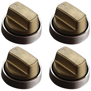 Wolf Knob Kit for 30 in. Professional Gas Cooktops - Brushed Brass, , hires