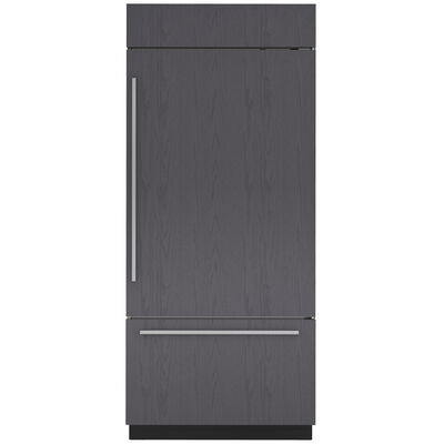 Sub-Zero Classic Series 36 in. Built-In 20.7 cu. ft. Smart Counter Depth Bottom Freezer Refrigerator with Internal Water Dispenser - Custom Panel Ready | CL3650UIDOR