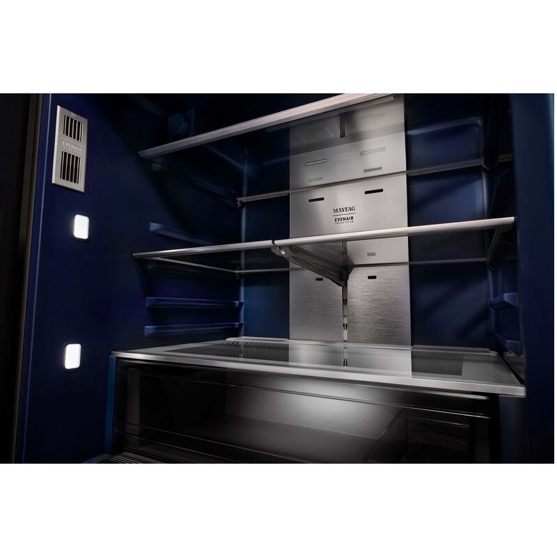 Maytag 36 in. 29.6 cu. ft. French Door Refrigerator with Ice & Water Dispenser - Fingerprint Resistant Stainless Steel, , hires