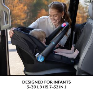 Evenflo Litemax NXT Infant Car Seat with Sensory Soothe - Agate Purple, Agate Purple, hires