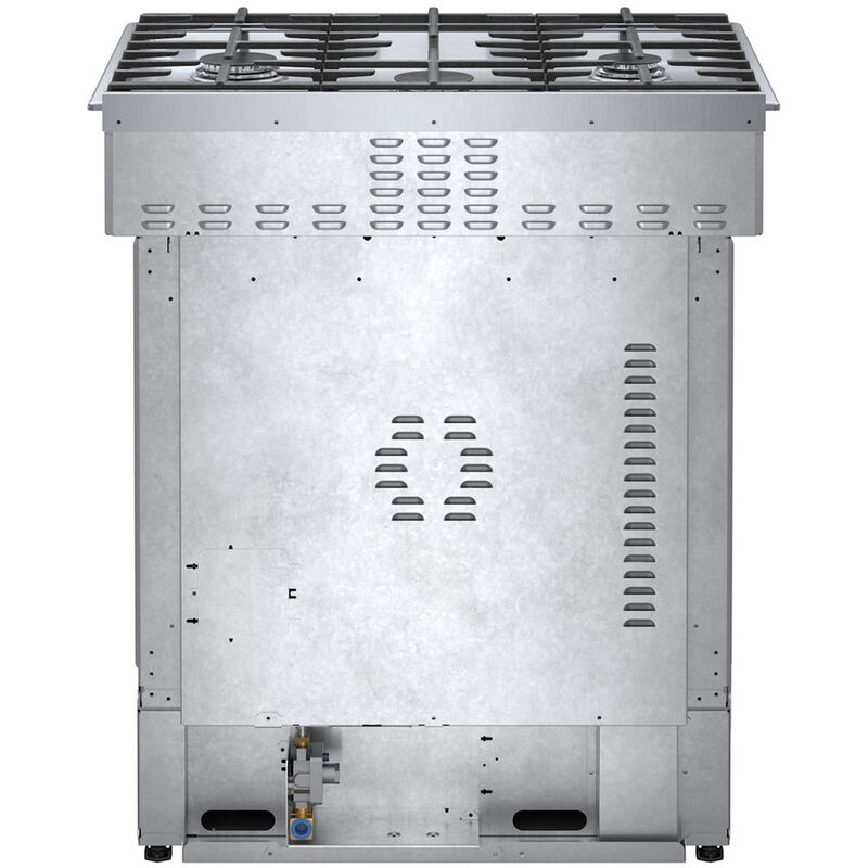 Bosch 800 Series 30 in. 4.6 cu. ft. True European Convection Slide-In Dual Fuel Range with 5 Sealed Burners - Stainless Steel, , hires