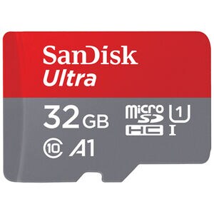 SanDisk 32GB MicroSD Memory Card, , hires