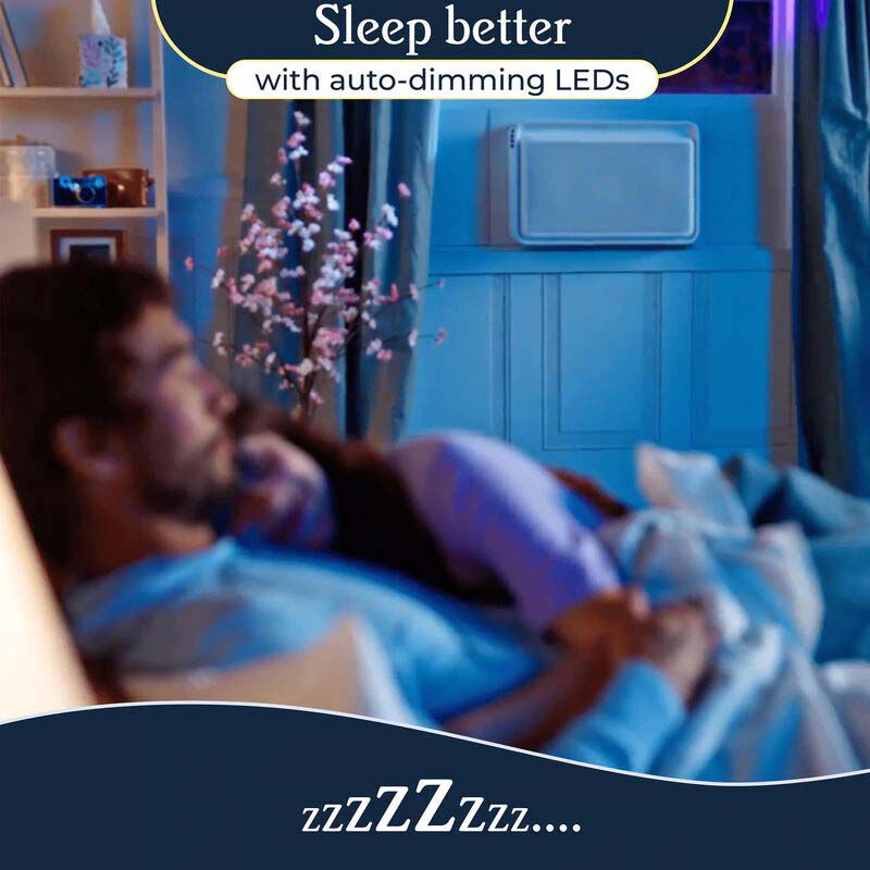 Windmill 8,000 BTU 115V Smart Energy Star Window Air Conditioner with 3 Fan Speeds, Sleep Mode & Remote Control - White, , hires