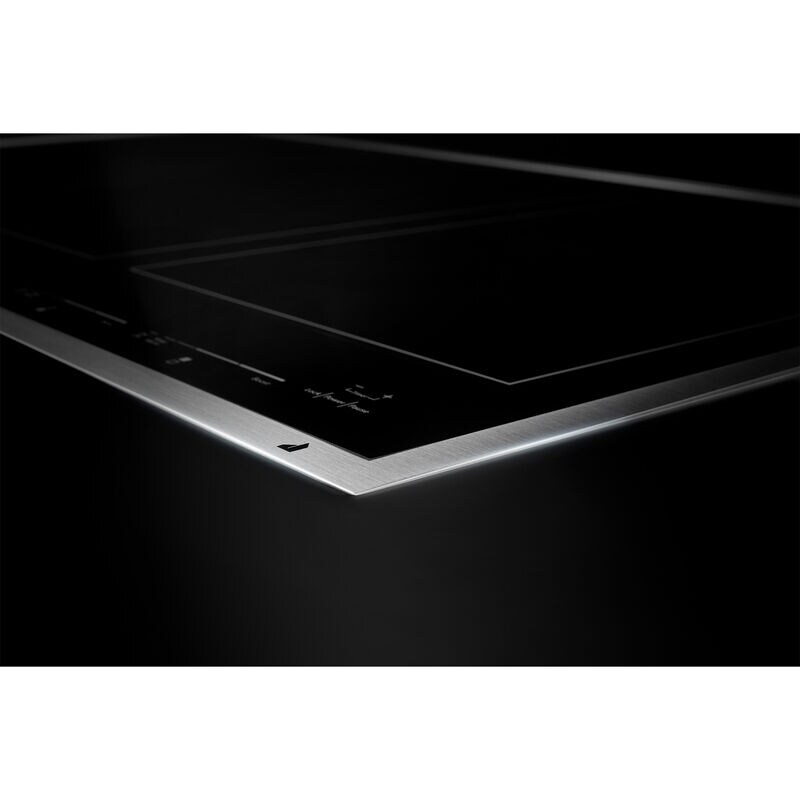 JennAir Lustre Stainless 36 in. 6-Burner Induction Cooktop with Simmer Burner & Power Burner - Stainless Steel, , hires