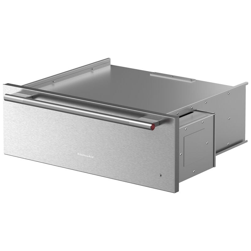 KitchenAid 27 in. 1.3 cu. ft. Warming Drawer with Humidity Control - Stainless Steel with PrintShield Finish, , hires
