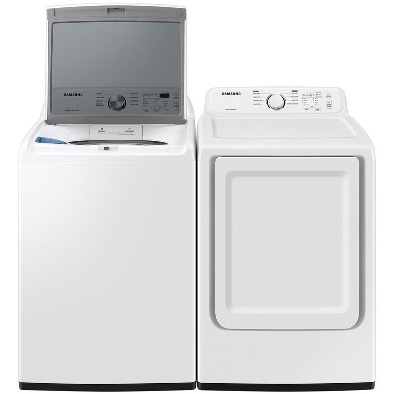 Samsung 27 in. 4.5 cu. ft. Top Load Washer with Vibration Reduction Technology+ - White, , hires