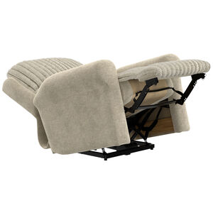 Jackson Furn Foxy Power Lay Flat Recliner with Zero Gravity - Porcelain, , hires