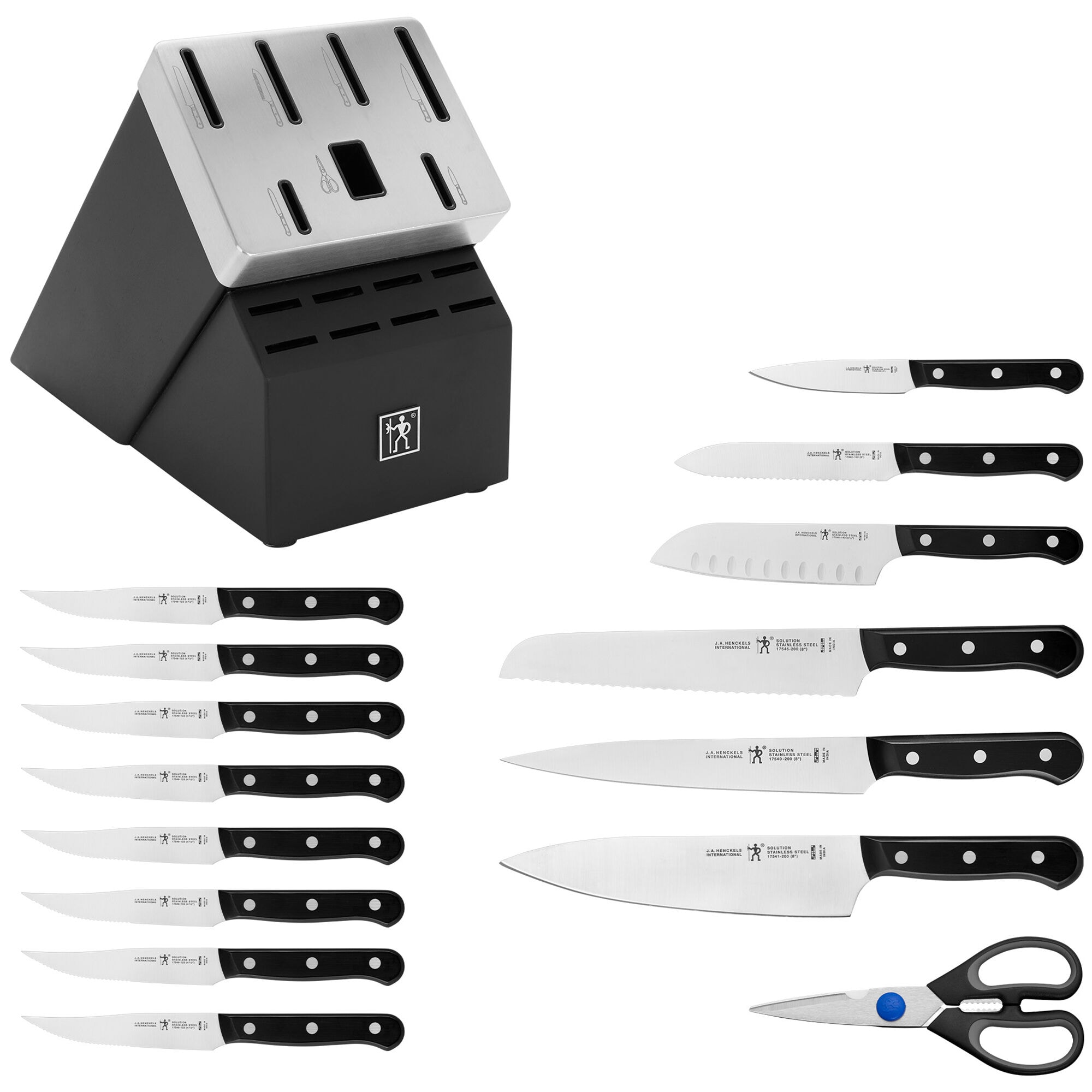 Henckels 16 piece knife set sales