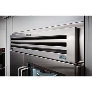 Sub-Zero Pro 48 in. 30.4 cu. ft. Built-In Smart Counter Depth 6-Door Side-by-Side Refrigerator with Glass Door & Ice Maker - Stainless Steel, , hires