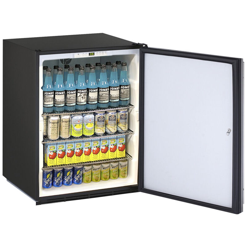 U-Line ADA Collection 24 in. 5.3 cu. ft. Built-In/Freestanding Beverage Center with Adjustable Shelves & Digital Control - Custom Panel Ready, , hires