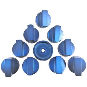 Thermador Knob Kit for 36 in. Grill/Ind. Grand Ranges - Blue, , hires