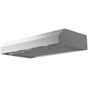Zephyr 36 in. Standard Style Range Hood with 3 Speed Settings, 600 CFM & 2 LED Lights - Stainless Steel, , hires