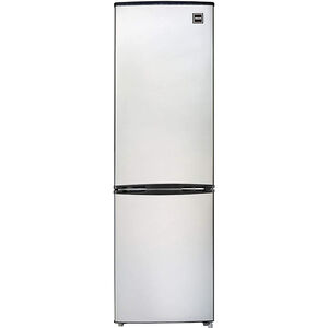 RCA 22 in. 9.0 cu. ft. Counter Depth Bottom Freezer Refrigerator - Stainless Steel, , hires