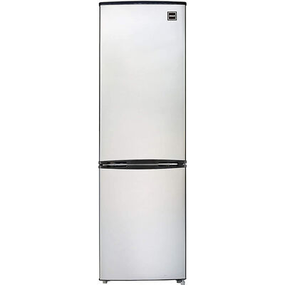 RCA 22 in. 9.0 cu. ft. Counter Depth Bottom Freezer Refrigerator - Stainless Steel | RFR9004