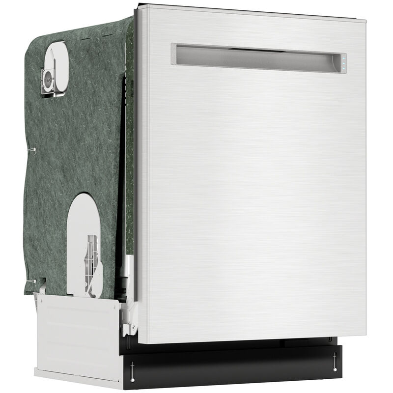 Sharp 24 in. Top Control Smart Dishwasher with 45 dBa Sound Level, 3rd-Rack & Pocket - Stainless Steel, , hires