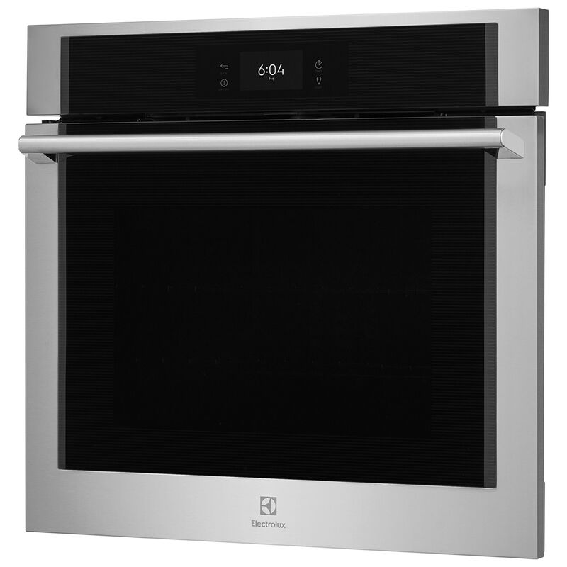 Electrolux 30 in. 5.3 cu. ft. Smart Steam Electric Single Wall Oven with True European Convection - Stainless Steel, , hires