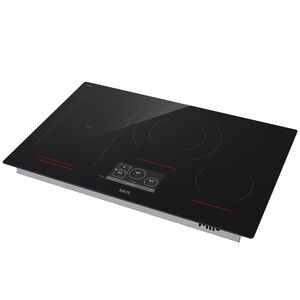 SKS 30 in. 4-Burner Smart Induction Cooktop with Simmer Burner & Power Burner - Black, , hires