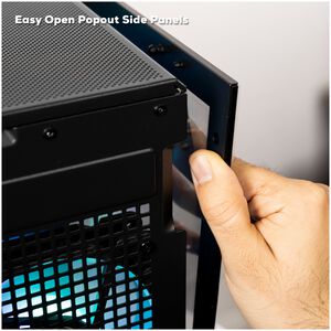 iBUYPOWER Scale Gaming Desktop with Intel Core i5-14400F, 14th Gen, 10-Core CPU, NVIDIA GeForce RTX 4060, 8GB VRAM GPU, 16 GB RAM, 1 TB SSD & Windows 11 Home - Black, , hires