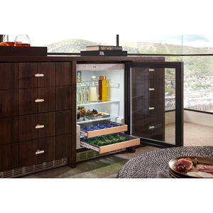Monogram 24 in. 5.5 cu. ft. Built-In/Freestanding Beverage Center with Pull-Out Shelves & Digital Control - Custom Panel Ready, , hires