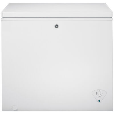 GE 32 in. 7.0 cu. ft. Garage-Ready Chest Freezer - White | FCM7STWW