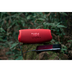 JBL Charge 5 Portable Bluetooth Waterproof Speaker - Red, Red, hires