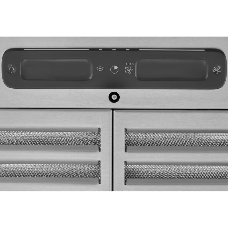 Best 30 in. Chimney Style Smart Range Hood with 4 Speed Settings, 650 CFM & 2 LED Lights - Stainless Steel, , hires