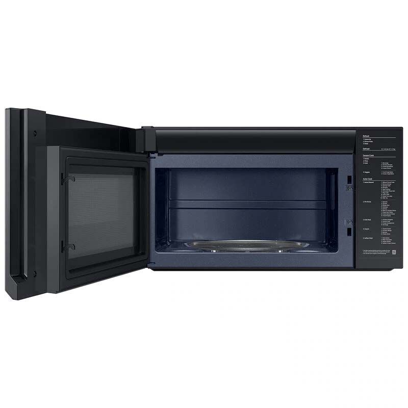 Samsung 30 in. 2.1 cu. ft. 1000W Smart Over-the-Range Microwave with 400 CFM & Sensor Cooking - Stainless Steel, Stainless Steel, hires