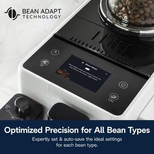 De'Longhi Rivelia Automatic Espresso Machine with Milk Frother and Removable Bean Hoppers - White, White, hires