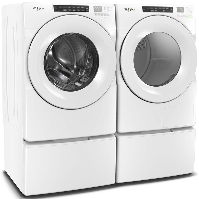 Whirlpool 27 in. 7.4 cu. ft. Stackable Ventless Electric Dryer with Heat Pump & Sensor Dry - White, , hires