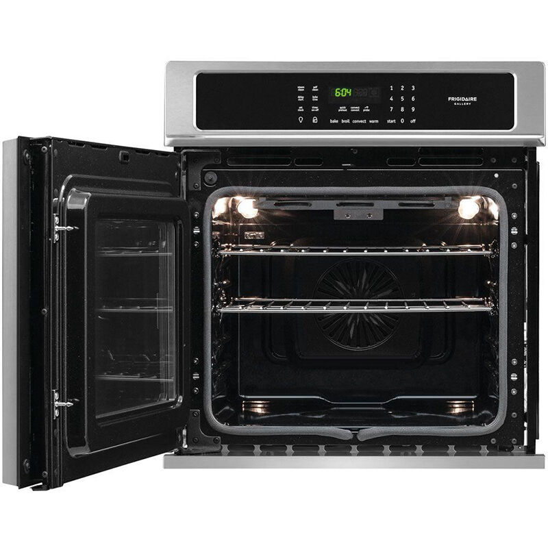 Frigidaire Gallery 27 in. 3.8 cu. ft. Electric Single Wall Oven with True European Convection - Stainless Steel, Stainless Steel, hires