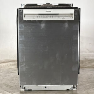 Bosch 300 Series 24 in. Front Control Smart Dishwasher with 48 dBA Sound Level, 3rd Rack, PureDry & Pocket Handle - Stainless Steel (Open Box Excellent Condition), , hires