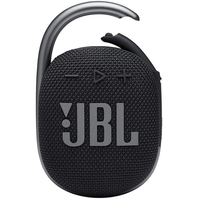 JBL CLIP 4 Portable Bluetooth Speaker - Black, Black, hires