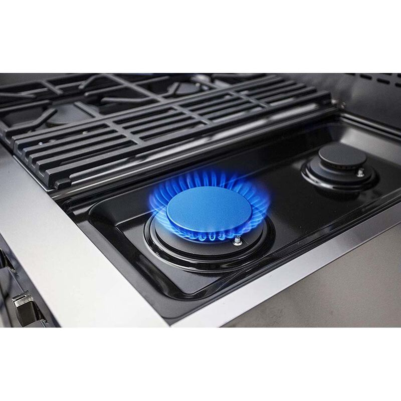 NXR 36 in. 5.5 cu. ft. Standard Convection Gas Range with 6 Sealed Burners - Stainless Steel, , hires