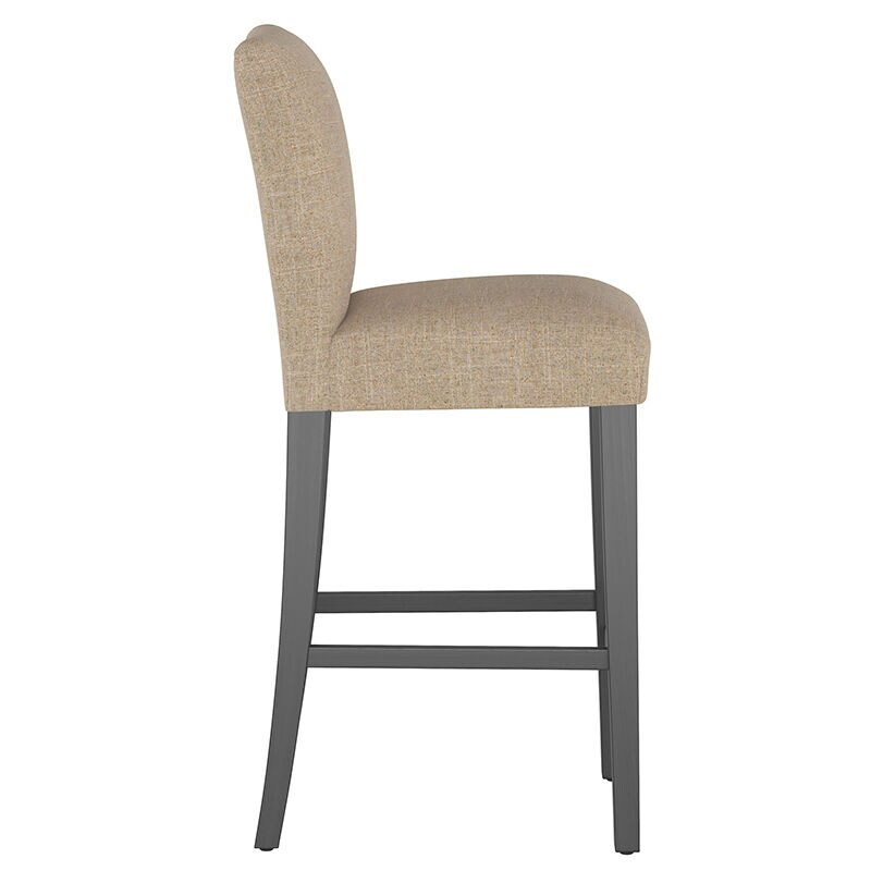 Skyline Furniture 31" Barstool in Linen Fabric - Sandstone, Sandstone, hires