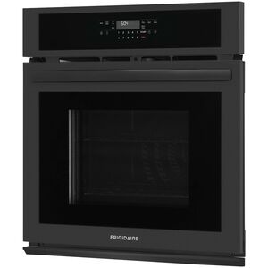 Frigidaire 27 in. 3.8 cu. ft. Electric Single Wall Oven With Standard Convection - Black, Black, hires