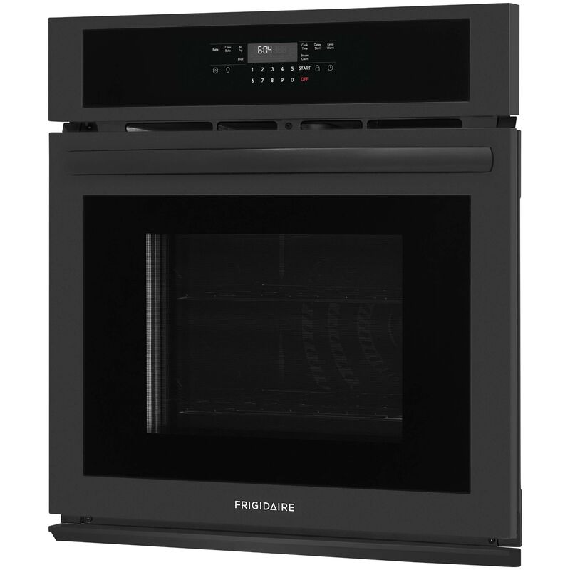 Frigidaire 27 in. 3.8 cu. ft. Electric Single Wall Oven With Standard Convection - Black, Black, hires