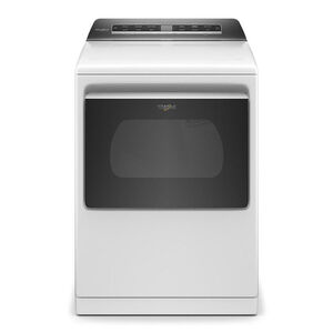 Whirlpool 27 in. 7.4 cu. ft. Smart Electric Dryer with Sensor Dry, Sanitize & Steam Cycle - White, , hires