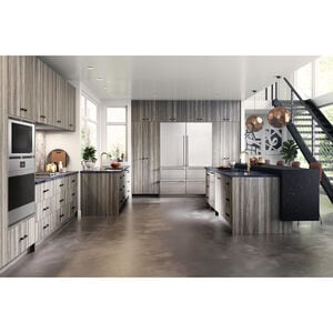 Sub-Zero Designer 30 in. 15.0 cu. ft. Built-in Smart Double-Drawers Upright Freezer with Ice-Maker & Adjustable Shelves - Custom Panel Ready, , hires