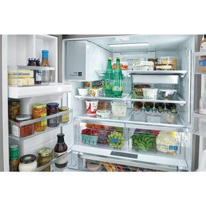 Frigidaire Gallery 36 in. 27.8 cu. ft. French Door Refrigerator with Ice & Water Dispenser - Smudge-Proof Stainless Steel, Smudge-Proof Stainless Steel, hires
