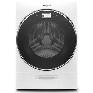 Whirlpool 27 in. 5.0 Cu. Ft. Front Loading Washer with 6 Wash Programs, 8 Wash Options, Sanitize Cycle, Steam Wash & Self Clean - White, , hires