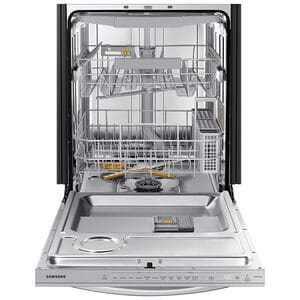 Samsung 24 in. Top Control Smart Dishwasher with 42 dBa Sound Level, 3rd-Rack & Ventilation Drying System - Fingerprint Resistant Stainless, Fingerprint Resistant Stainless, hires