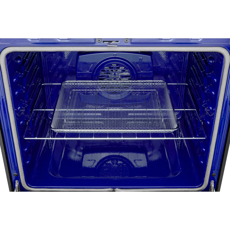 LG 30 in. 6.3 cu. ft. Smart Air-Fry True European Convection Electric Range with 4 Induction Burners - Stainless Steel, , hires