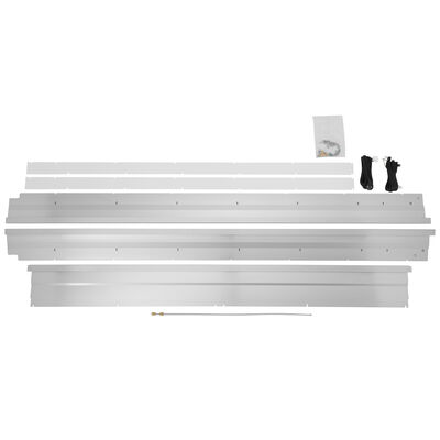 Monogram 72 in. Retrofit Kit for Refrigerator - Stainless Steel | ZKR72R