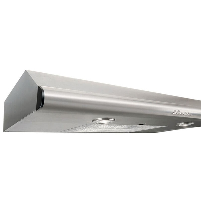 Frigidaire 36 in. Standard Style Range Hood with 3 Speed Settings, 300 CFM, Convertible Venting & 2 Halogen Lights - Stainless Steel, , hires