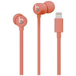 Beats by Dr. Dre - urBeats3 Earphones with Lightning Connector - Coral, Coral, hires